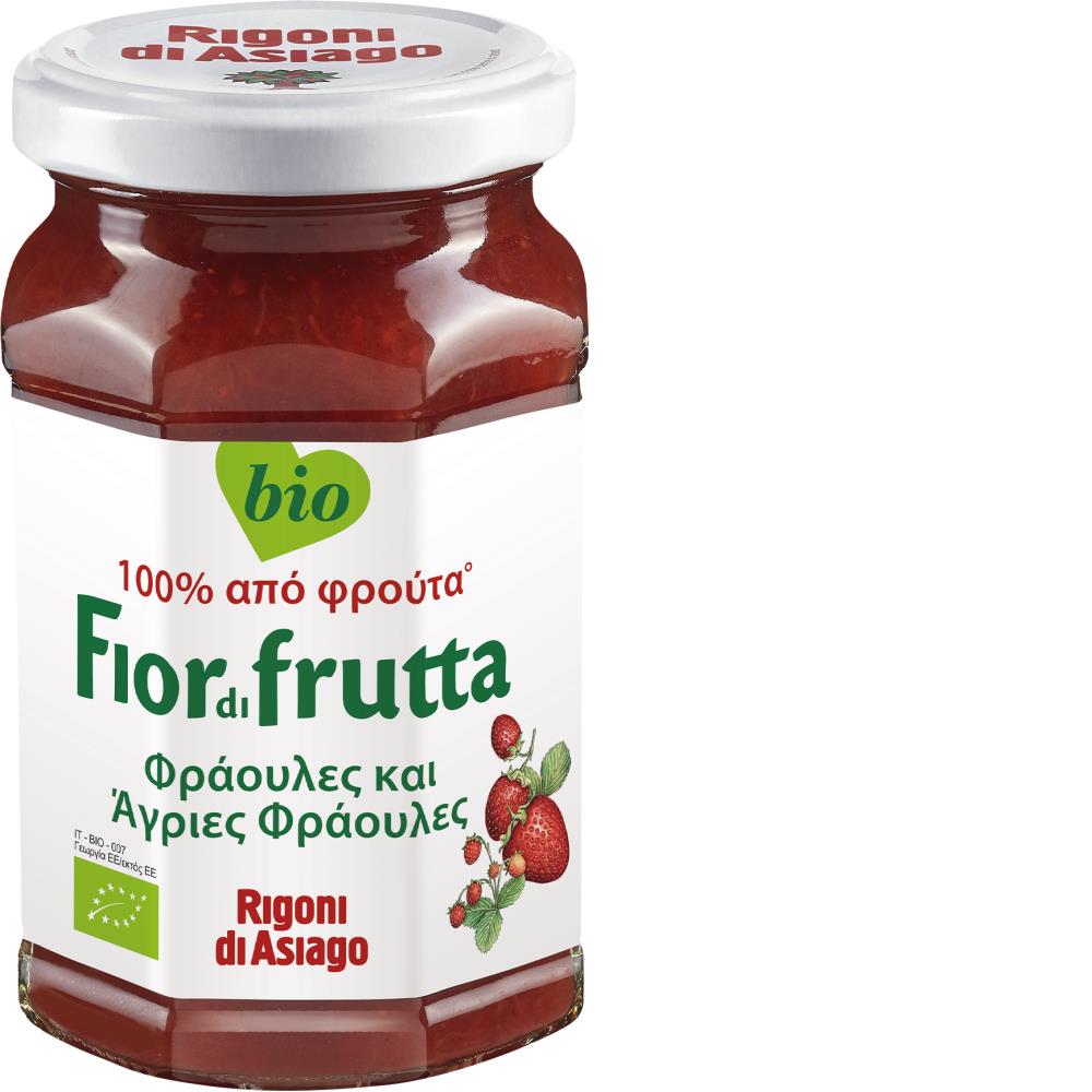 Rigoni Μαρμελάδα Φράουλα Βιολογική 250gr