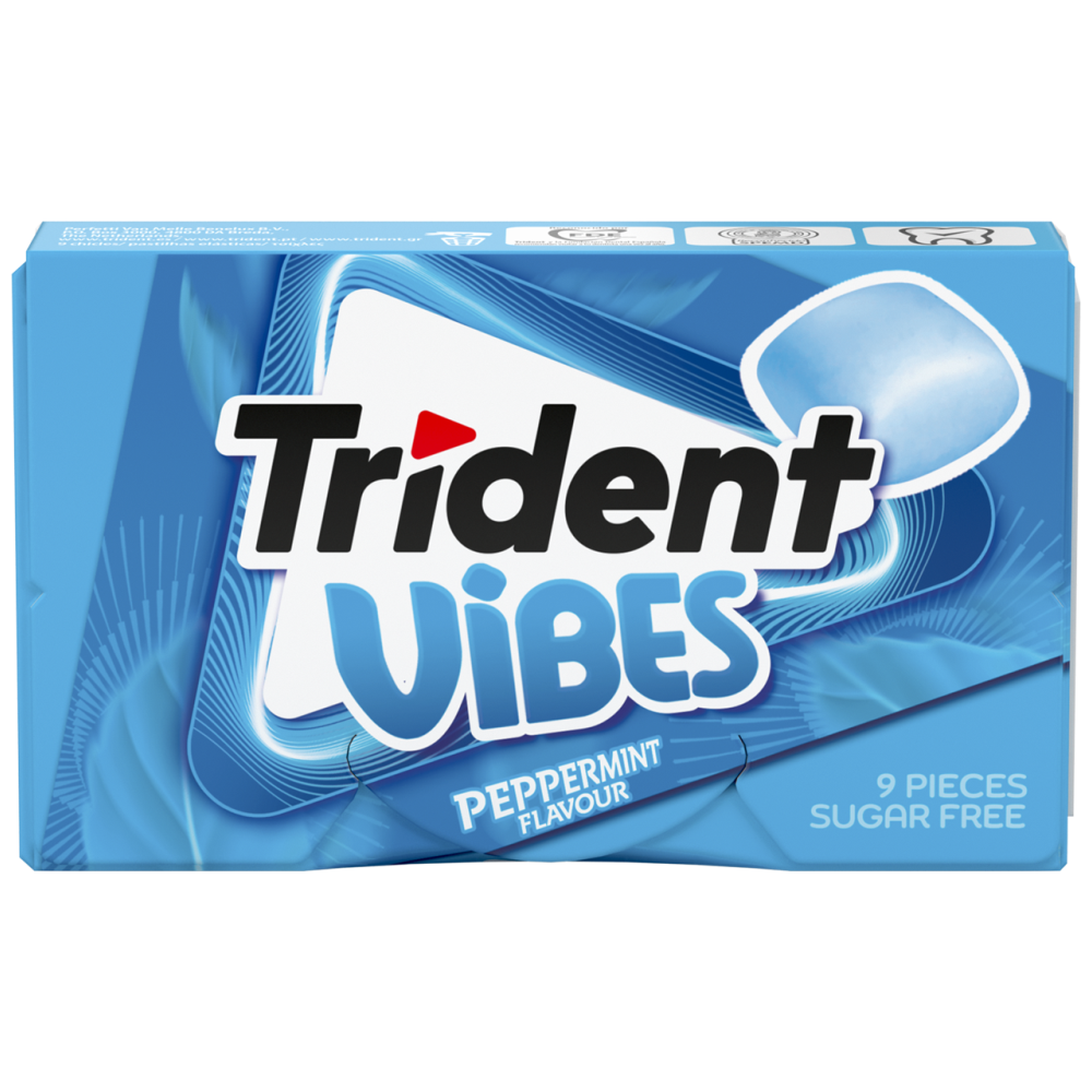 Trident Vibes Peppermint Box 21gr