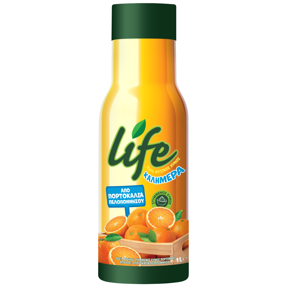 Life Καλημέρα Πορτοκάλι 1lt