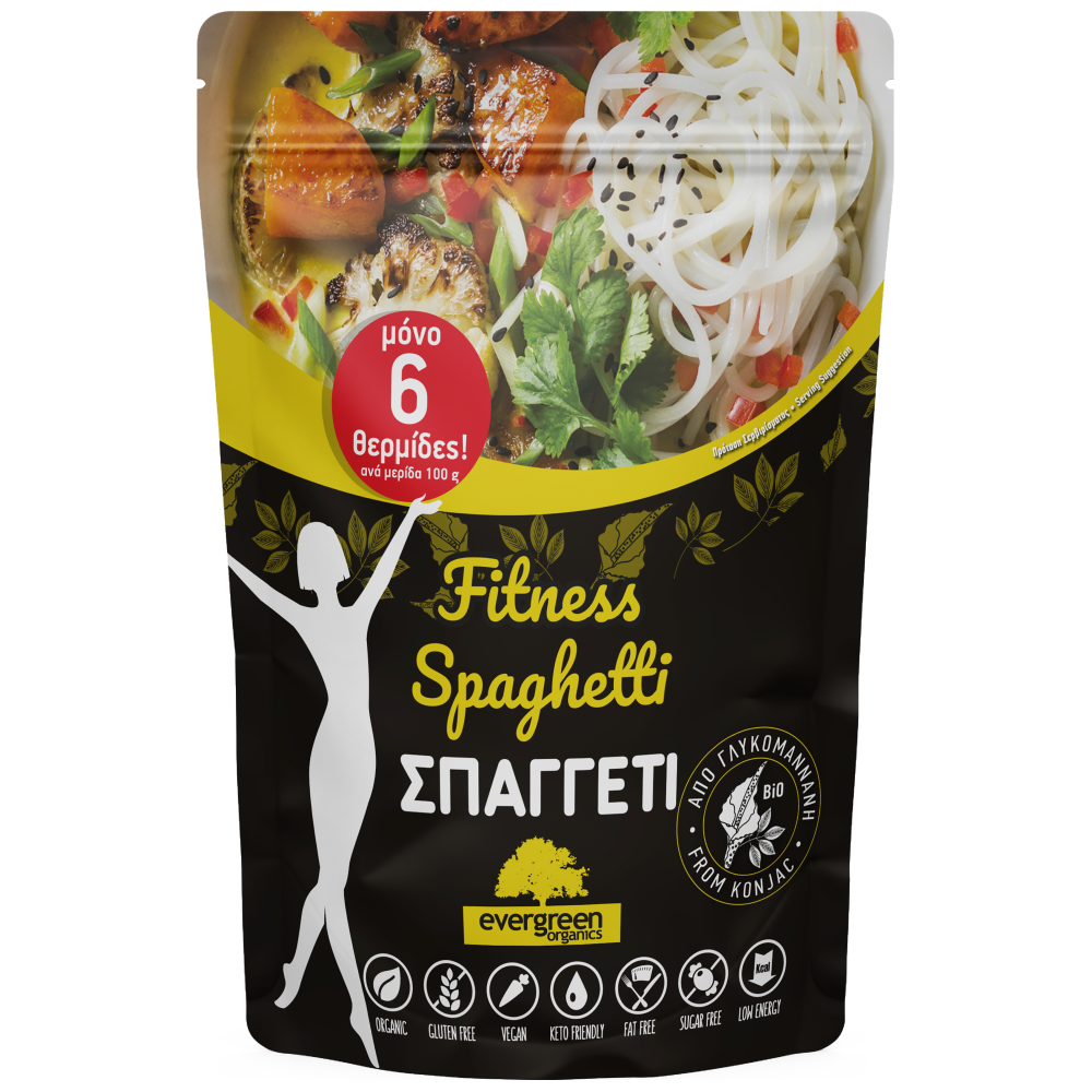 Evergreen Fitness Pasta Σπαγγέτι Βio Konjac 250gr