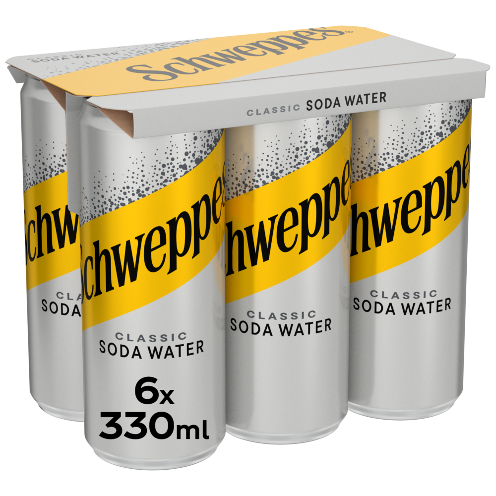 Schweppes Club Soda 6x330ml