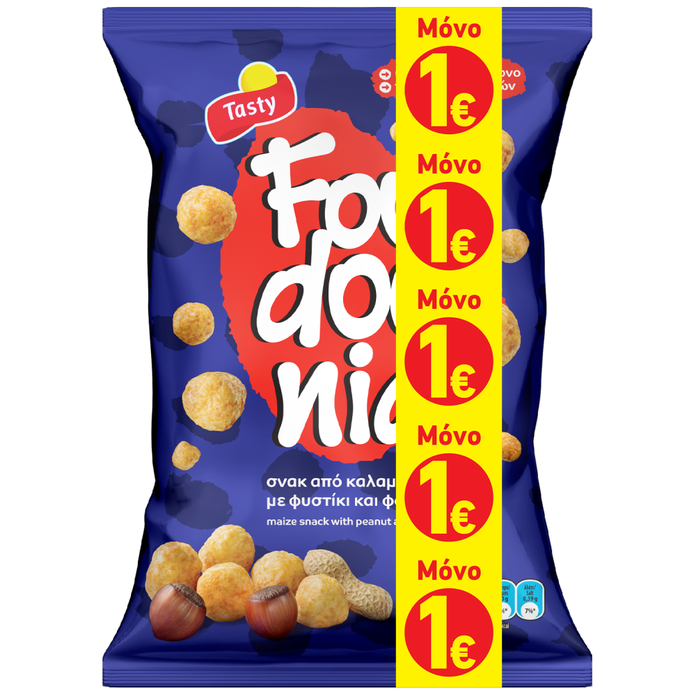 Tasty Snack Φουντούνια 90gr