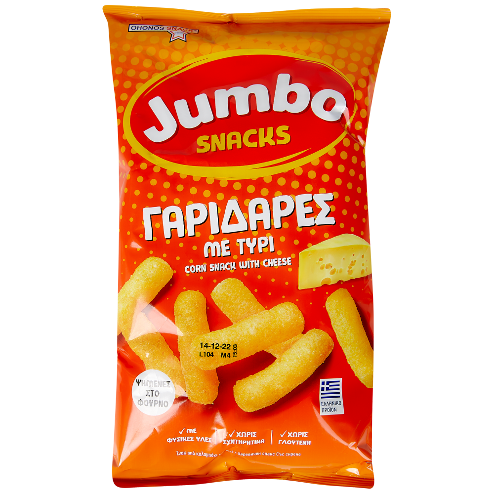 Jumbo Γαριδάρες Χωρίς Γλουτένη 85gr