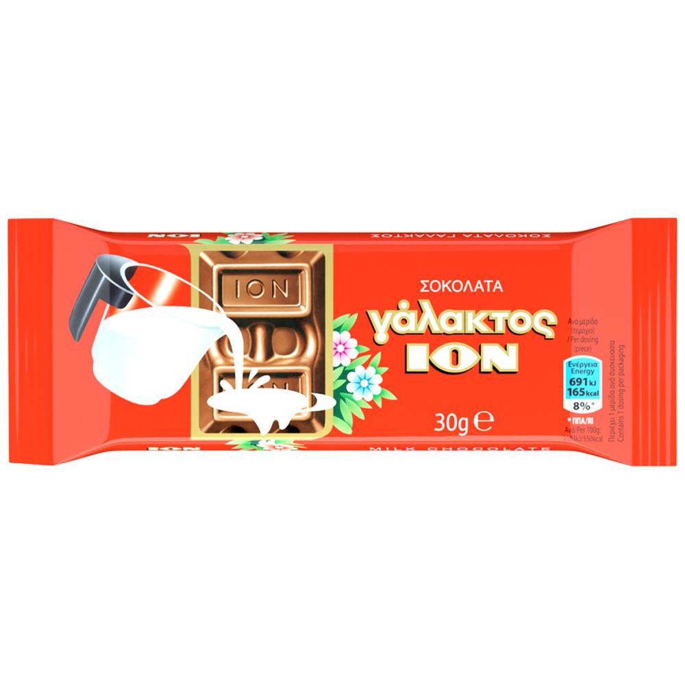 ΙΟΝ Σοκολάτα Γάλακτος 30gr