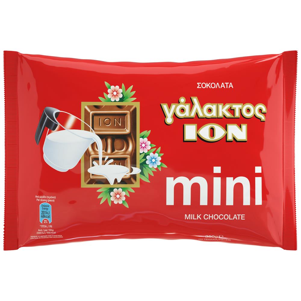 ΙΟΝ Σοκολατάκια Mini Γάλακτος Σακούλα 350gr