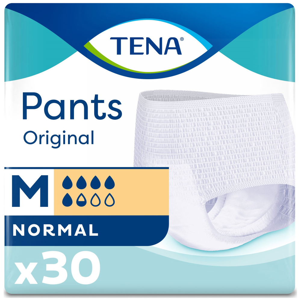 Tena Pants Original Normal Medium Πάνες Ακράτειας 30τεμ