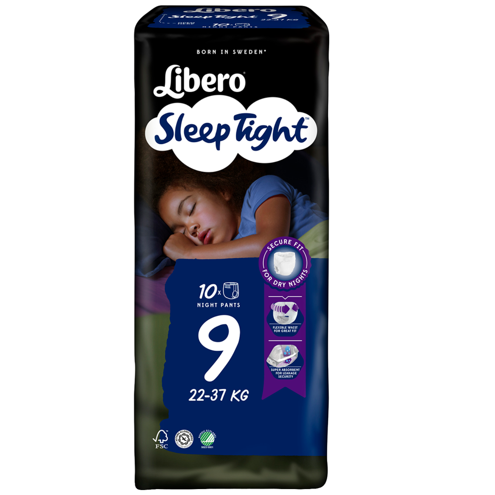Libero Sleep Tight Πάνες Ν.9 10τεμ