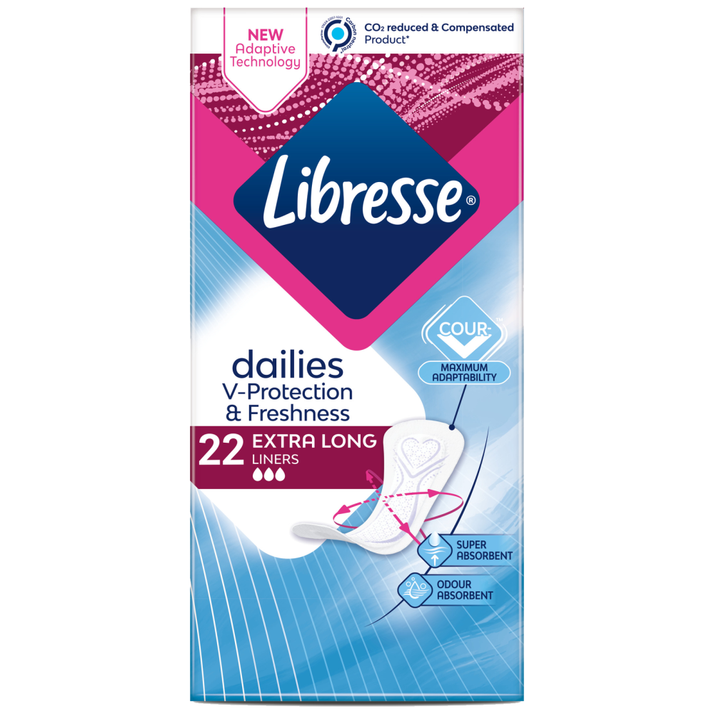 Libresse Dailyfresh Extra Long Σερβιετάκια 22τεμ