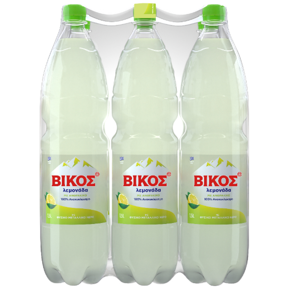 Βίκος Λεμονάδα 1,5L (6 Τεμάχια)