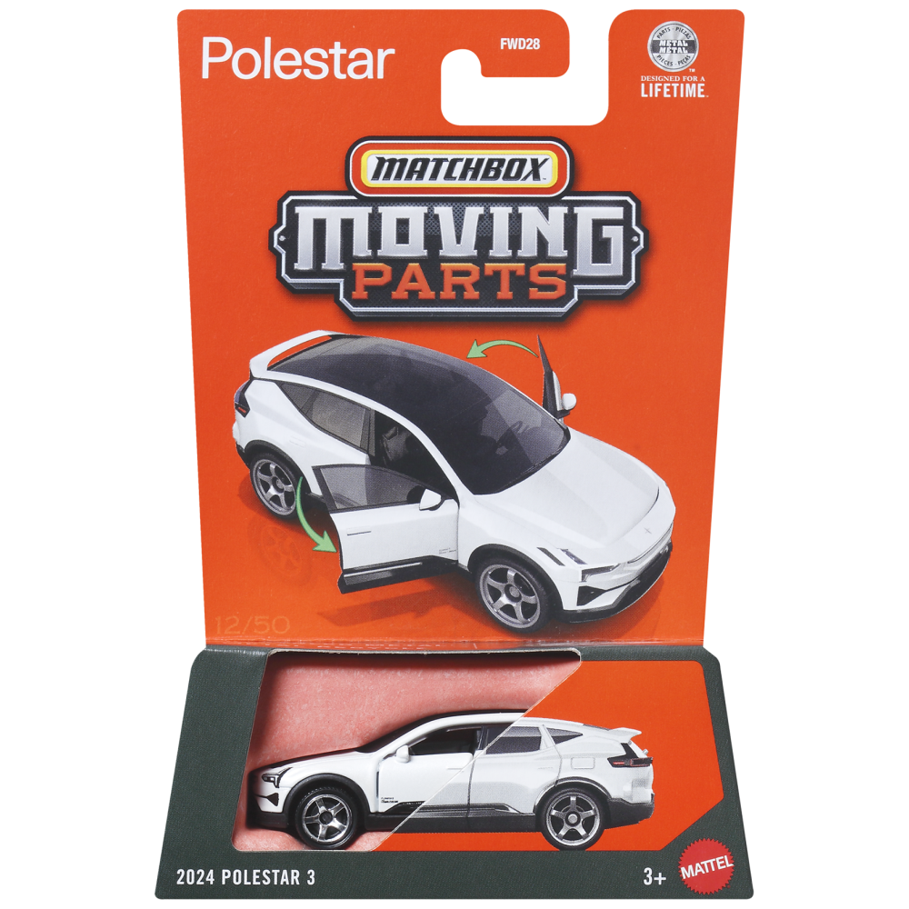 Matchbox Plus Αυτοκινητάκια Με Ανοιγόμενα Μέρη (Διάφορα Σχέδια)