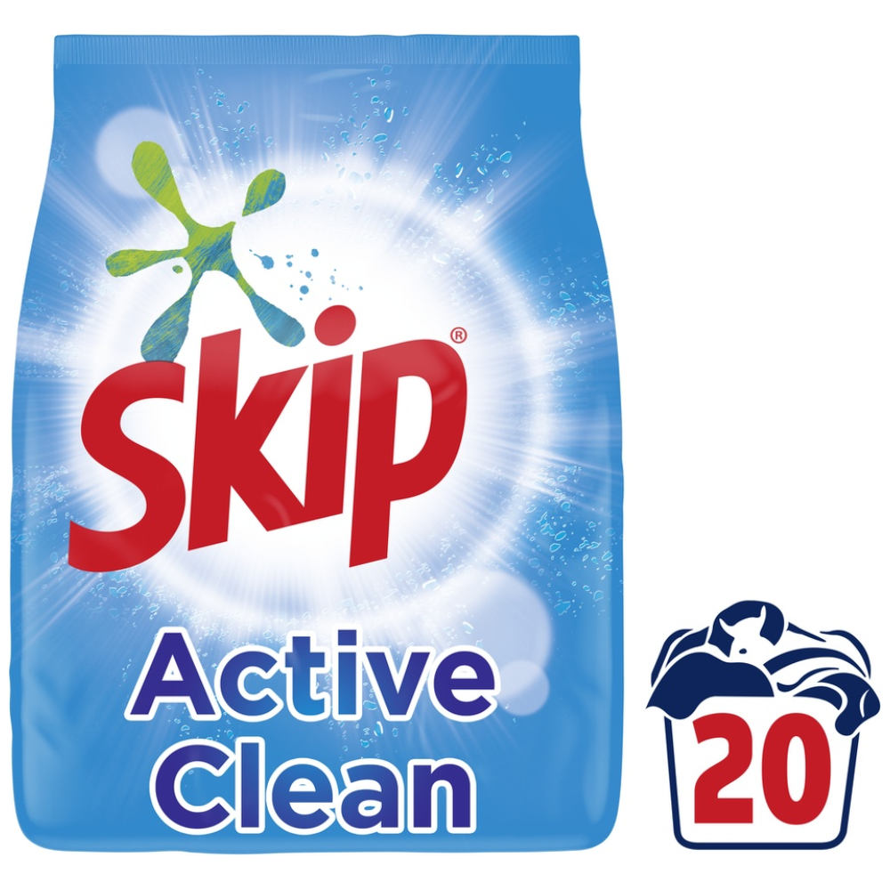 Skip Converse Απορρυπαντικό Πλυντηρίου Κουτί 20μεζ 1,3kg