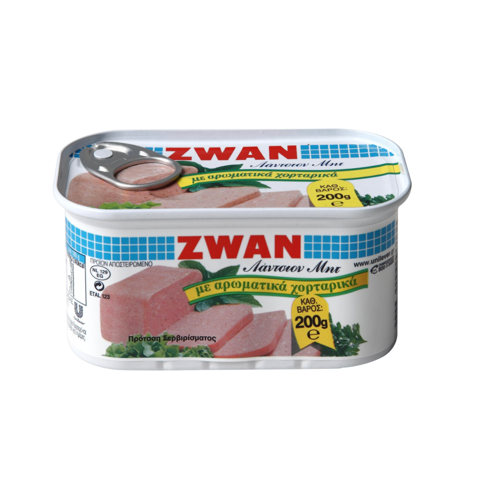 Zwan Luncheon Meat Αρωματικά Χορταρικά 200gr