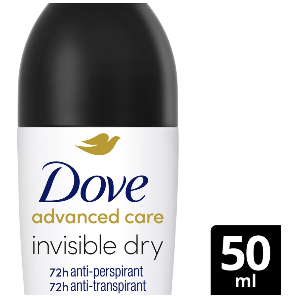 Dove Αποσμητικό Σώματος Roll-On Advanced Invisible Dry 50ml