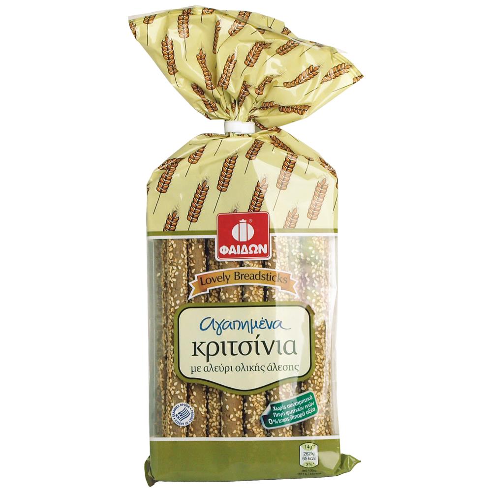 Φαίδων Κριτσίνια Ολικής Άλεσης 400gr