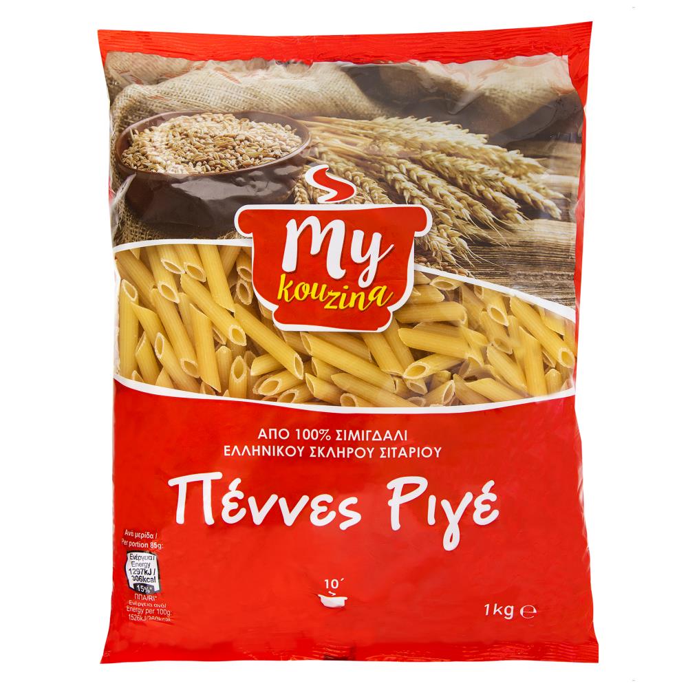 My Kouzina Πέννες Ριγέ 1kg