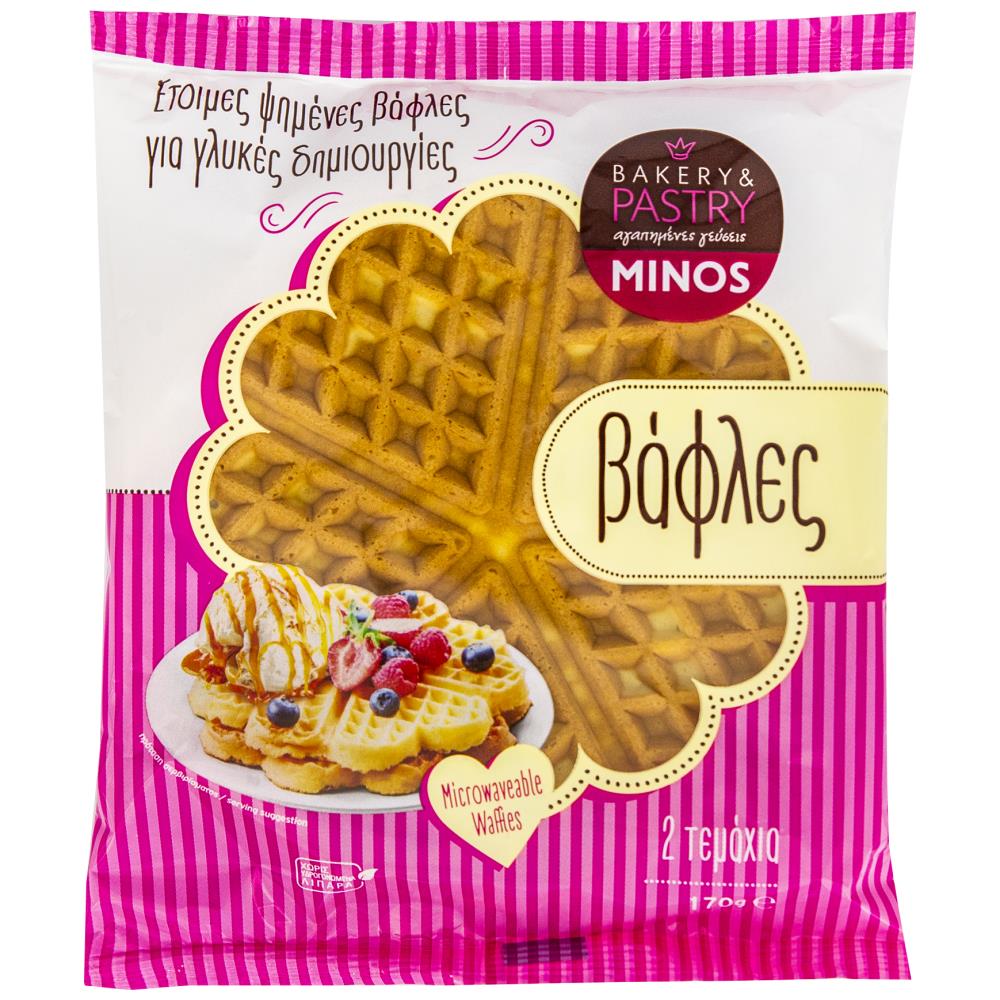 Minos Foods Βάφλες Soft 170gr