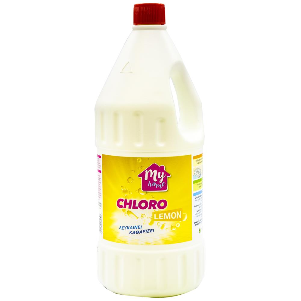 My Home Chloro Λεμόνι 2lt