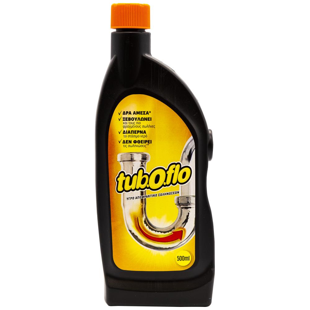 Tuboflo Υγρό Αποφρακτικό Σωλήνων 500ml