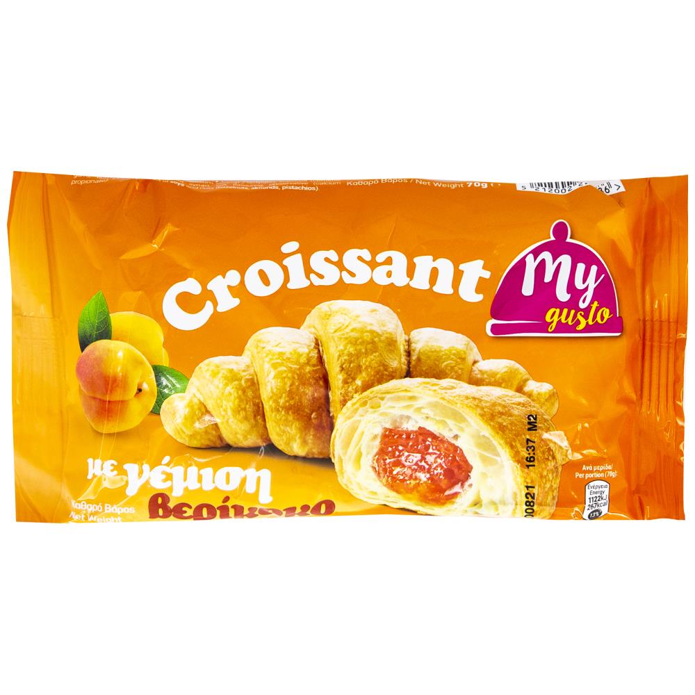 My Gusto Κρουασάν Βερίκοκο 70gr