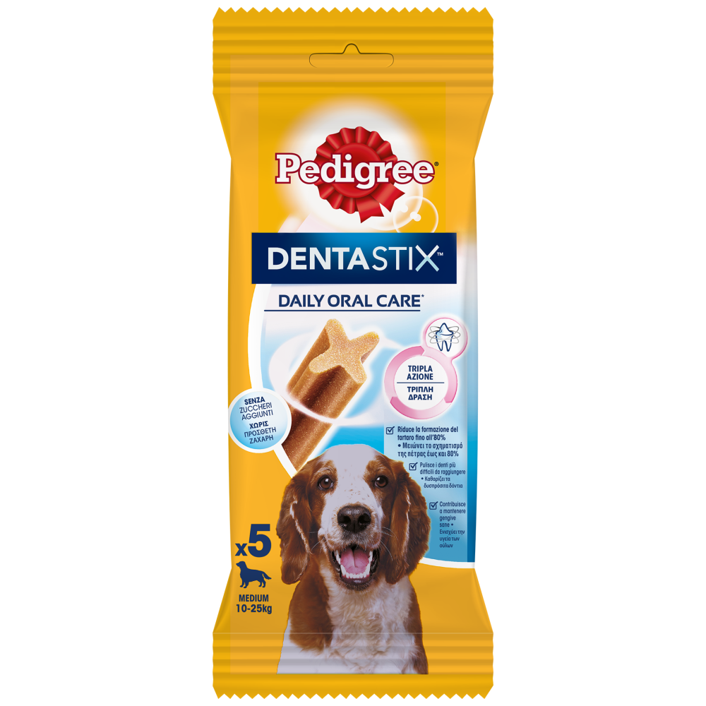 Pedigree Dentastix Μπισκότα Medium 128gr