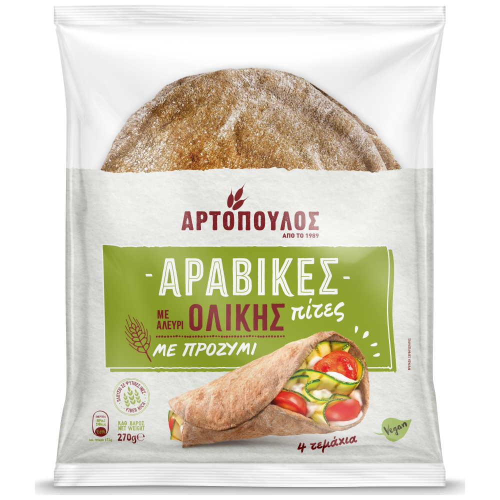 Αρτόπουλος Αραβική Ολικής 270gr