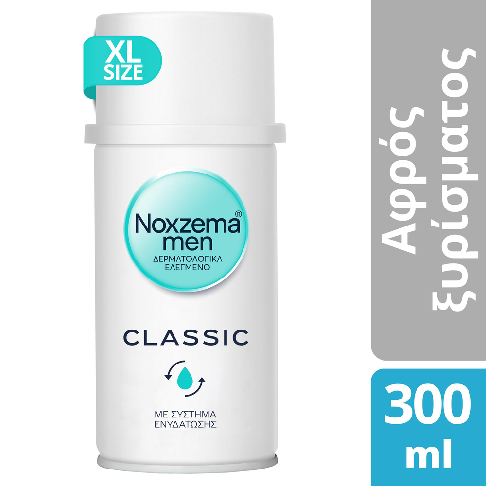 Noxzema Men αφρός ξυρίσματος Classic 300ml