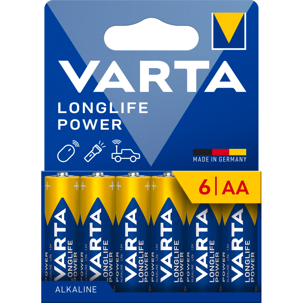 Varta Longlife Power Alkaline AA 6τεμ