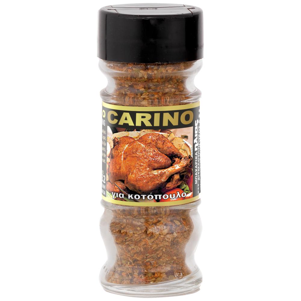 Ήλιος Μπαχαρικό Carino Για Κοτόπουλο Γυάλινο 40gr