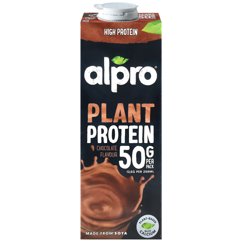 Alpro Ρόφημα Σόγιας Με Σοκολάτα Υψηλή Πρωτεΐνη 1lt