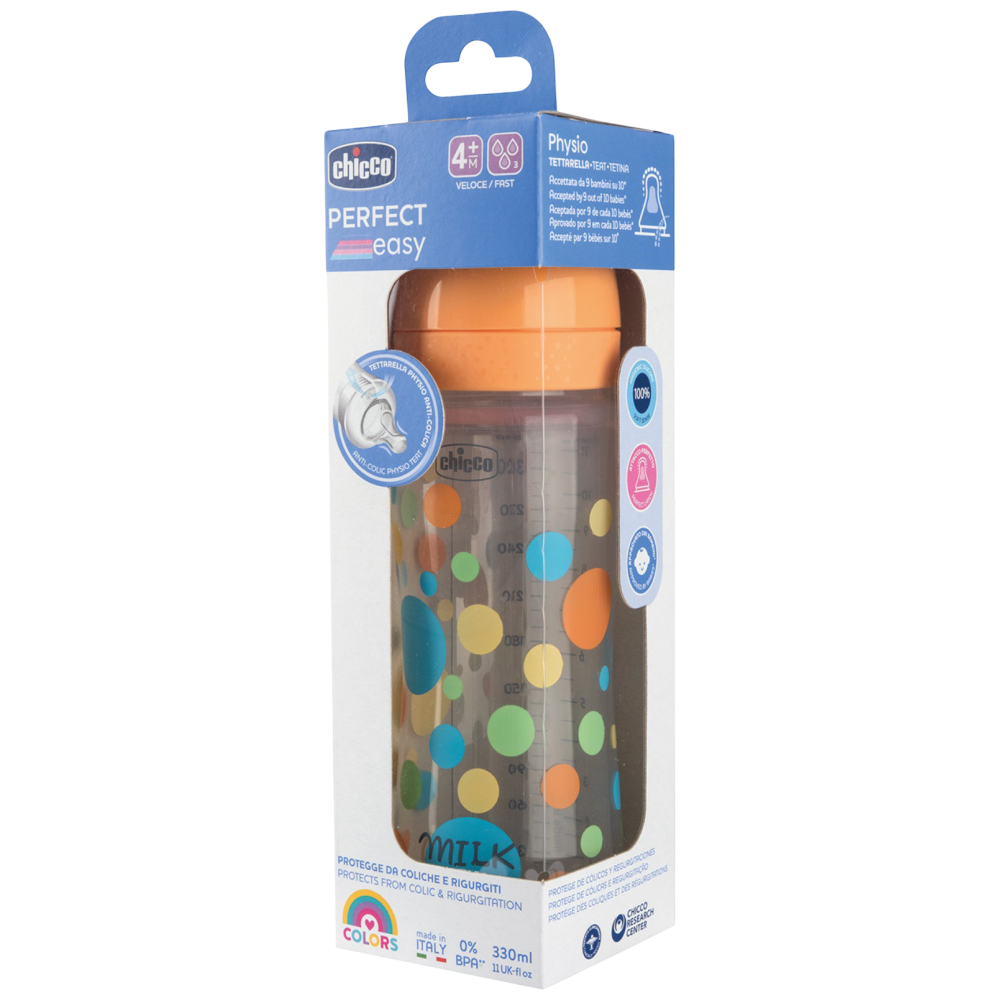 Chicco Μπιμπερό Perfect Easy 4M+ 330ml