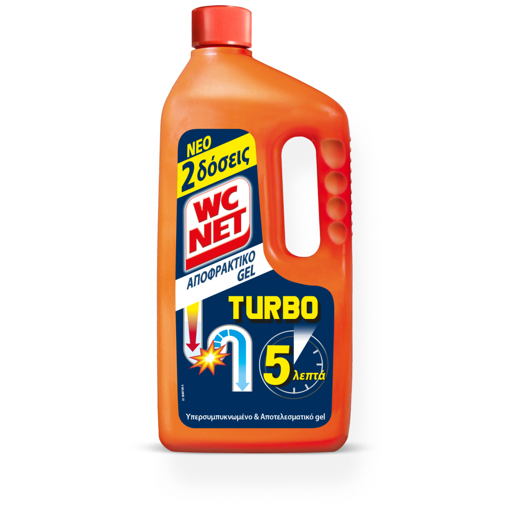WCnet Αποφρακτικό Gel Turbo 1lt