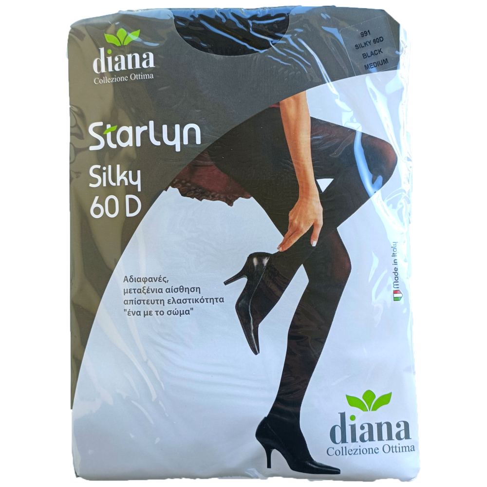 Diana Ottima Silky Καλσόν Μαύρο 60Den