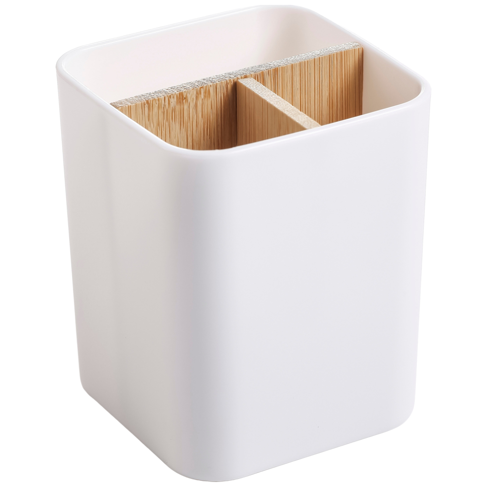 Home Basics Δοχείο Οργάνωσης Μπάνιου Σε Διάφορα Χρώματα