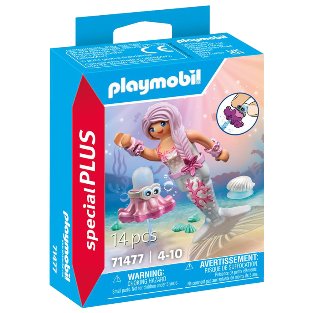 Playmobil Special Plus Γοργόνα Με Χταπόδι Μπουγελόφατσα