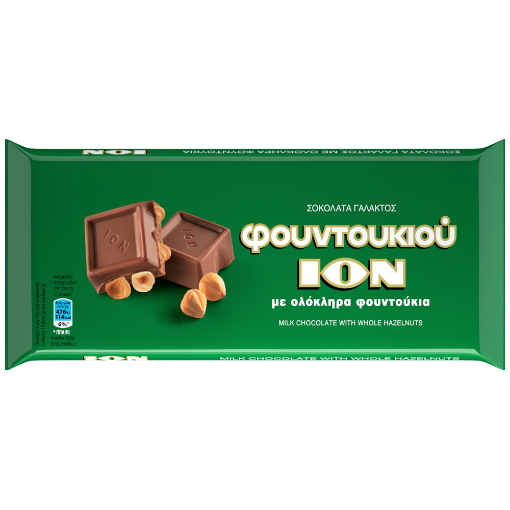 ΙΟΝ Σοκολάτα Φουντούκι 200gr