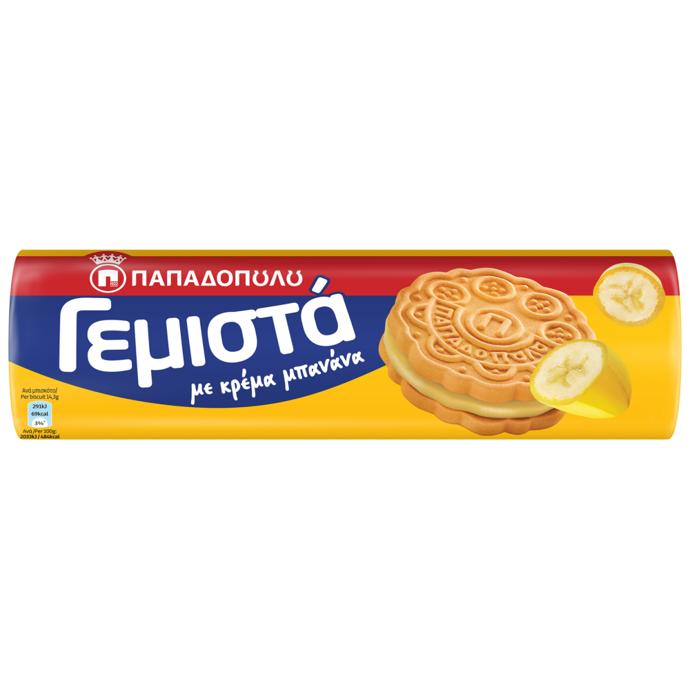 Παπαδοπούλου Γεμιστά Μπανάνα 200gr