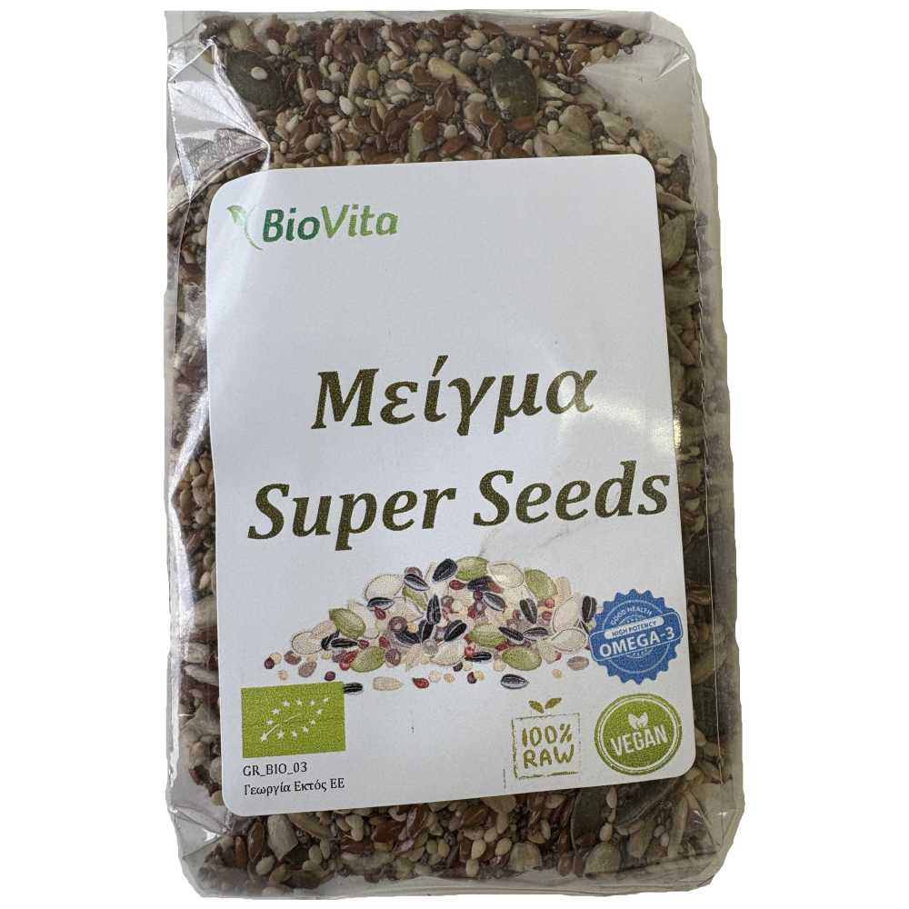 Biovita Super Seeds Μείγμα Σπόρων Bio 200gr