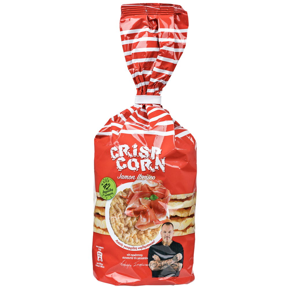 Crisp Corn Καλαμπογκοφρέτες Jamon Iberico 123,5g
