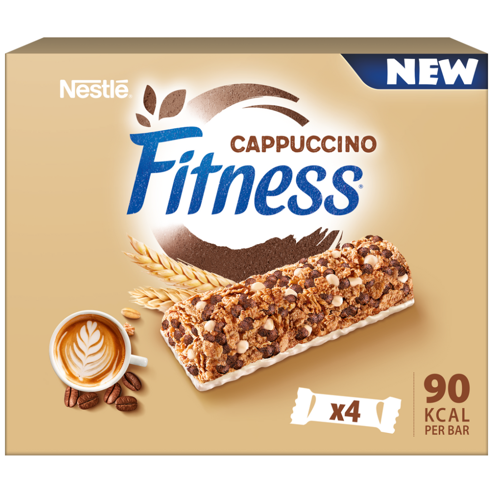 Nestle Fitness Bars Cappuccino Cerbr 4τεμ 23,5gr