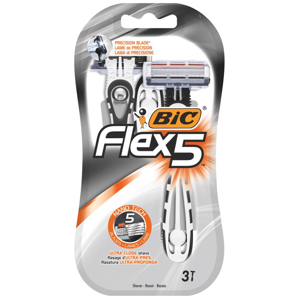 BIC Flex5 Ανδρικά Ξυραφάκια 3τεμ