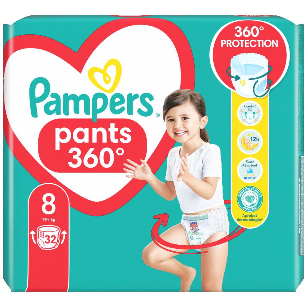 Pampers Pants Νο 8 32τεμ