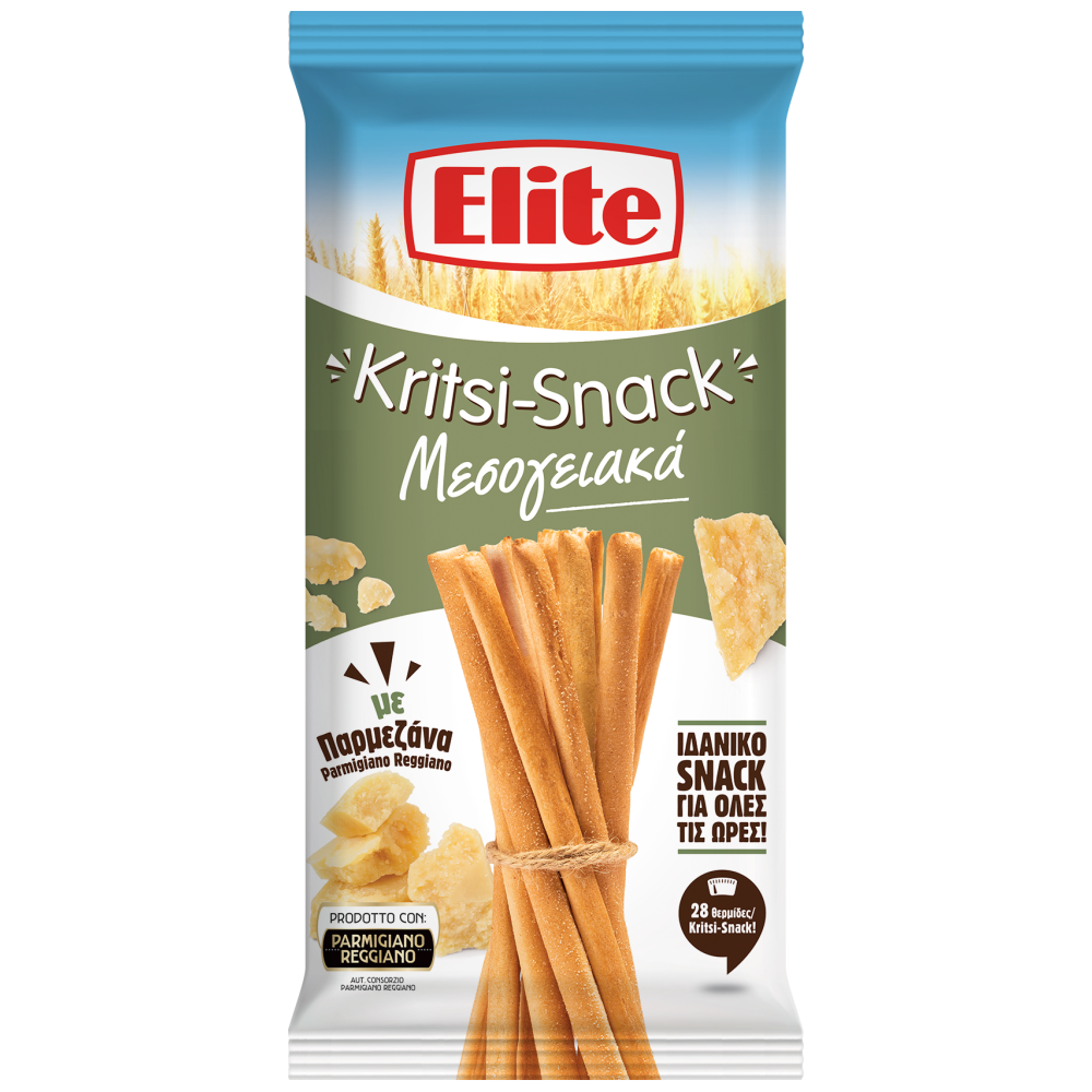 Elite Κριτσίινια Snack Παρμεζάνα 110gr
