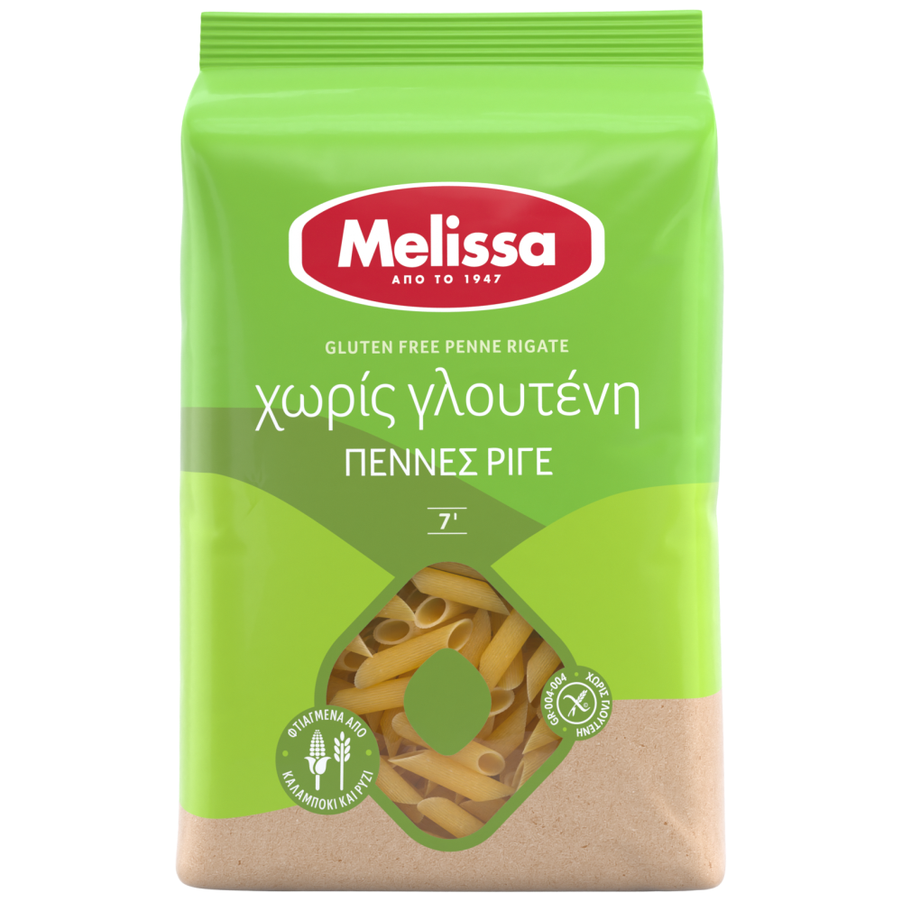 Melissa Πέννες Ριγές Χωρίς Γλουτένη 400gr