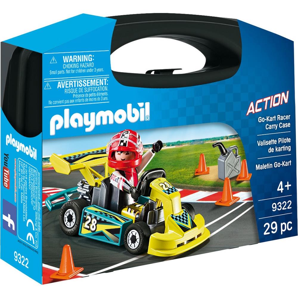 Playmobil Βαλιτσάκι Go-Kart