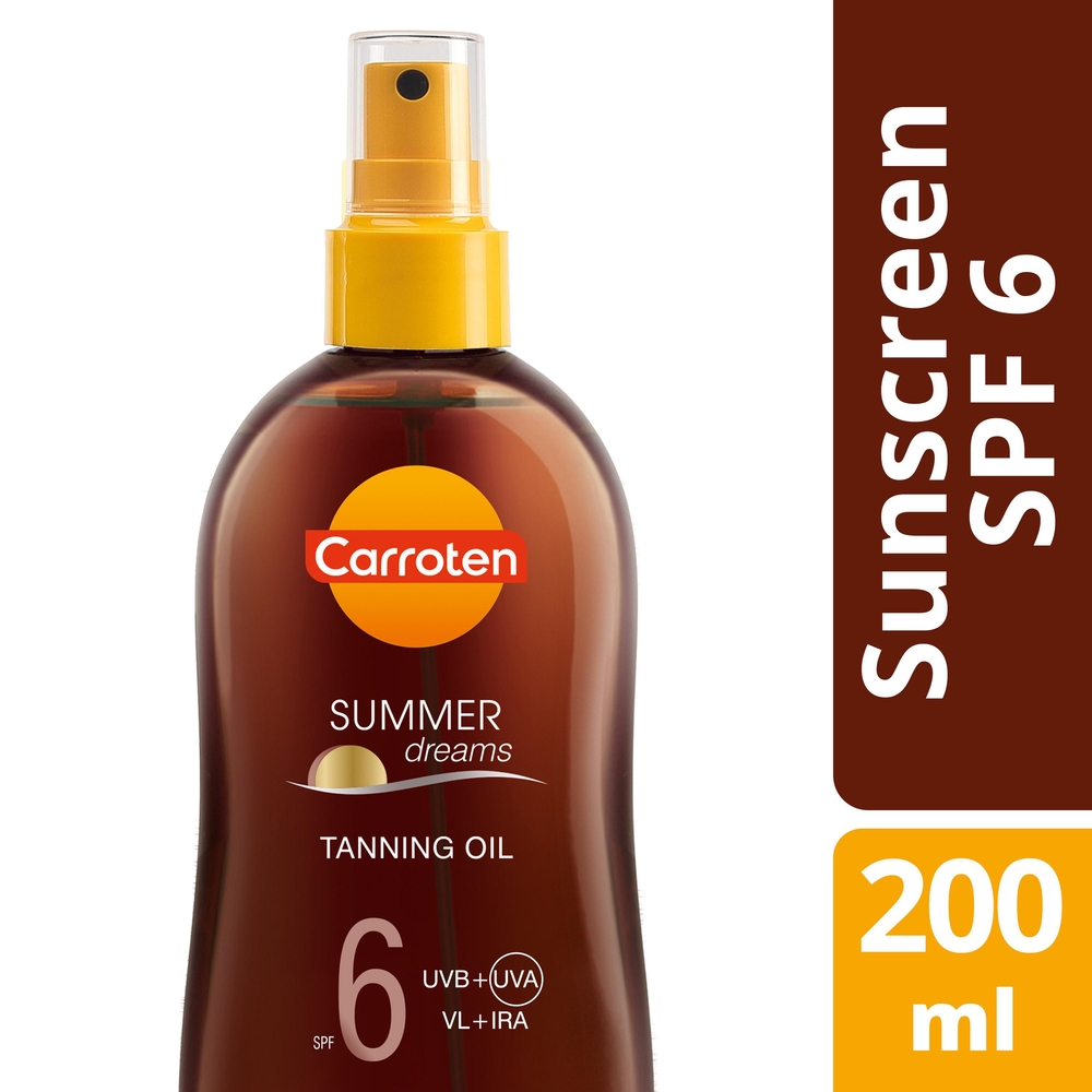 Carroten Αντηλιακό Λάδι Σώματος Spray Summer Dreams SPF6 200ml