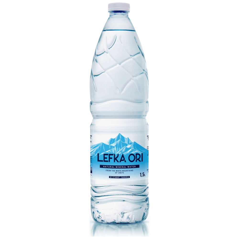 Λευκά Όρη Φυσικό Μεταλλικό Νερό 1,5lt