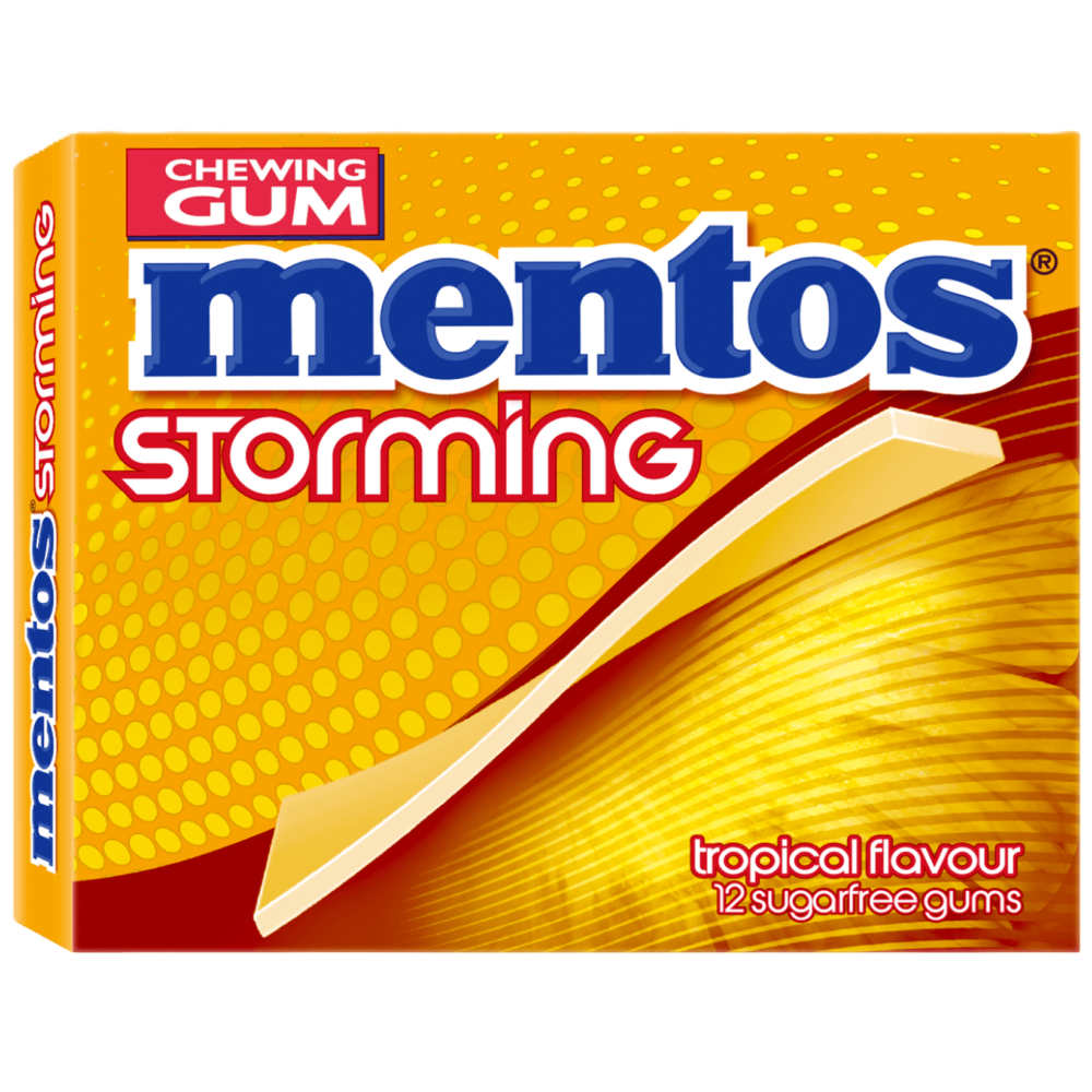 Mentos Τσίχλες Storming Tropical 30τεμ