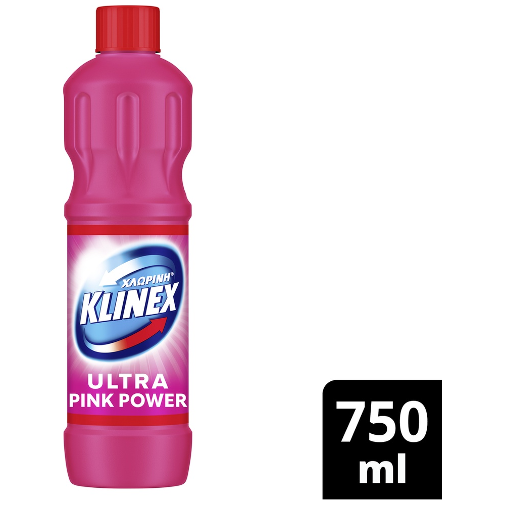 Klinex ΧΛΩΡΙΝΗ Ultra Protection Παχύρρευστη Pink Power 750ml