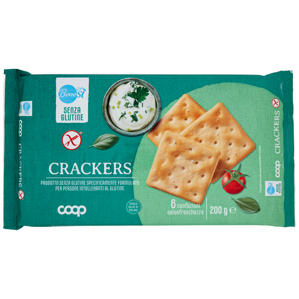 Bene Si Crackers Χωρίς Γλουτένη 200gr