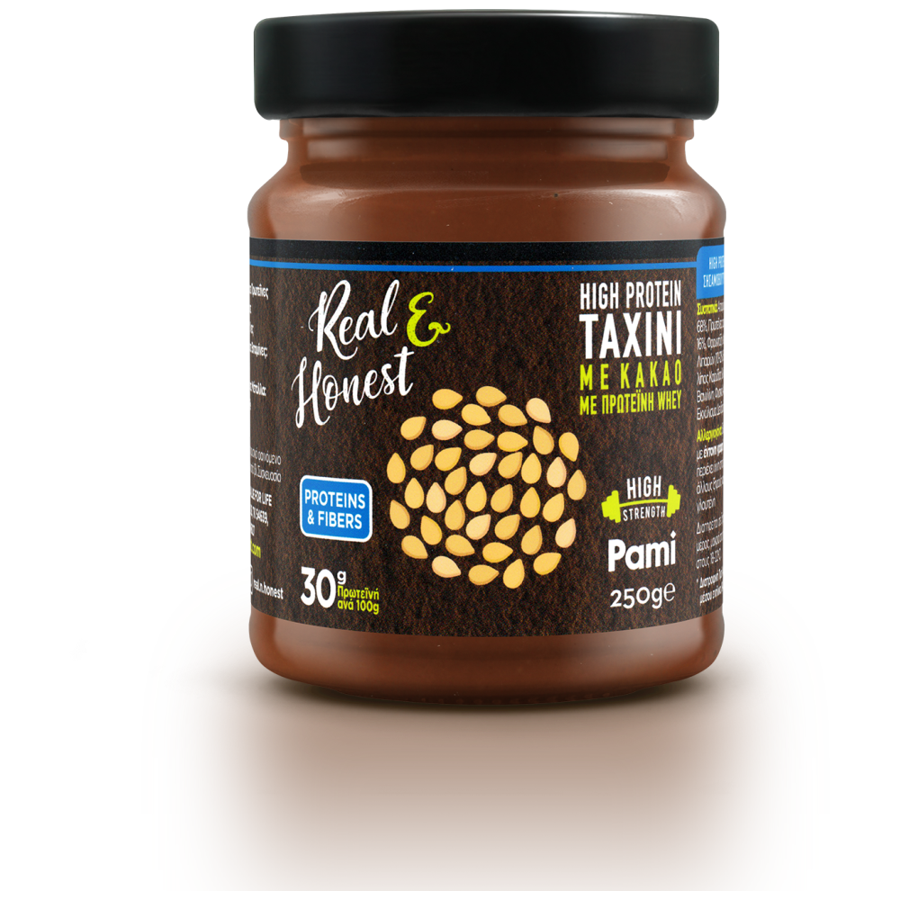 Pami Real & Honest Ταχίνι Με Κακάο & Πρωτεΐνη 250gr